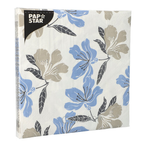 PAPSTAR 20 Servietten, 40 cm x 40 cm 3-lagig 1/4-Falz