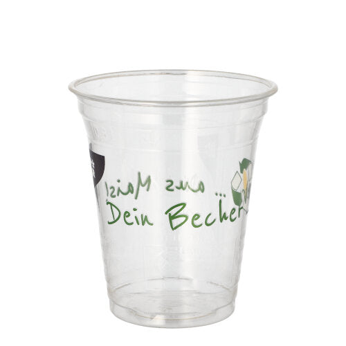 PAPSTAR 50 Trinkbecher PLA "Becher aus Mais"