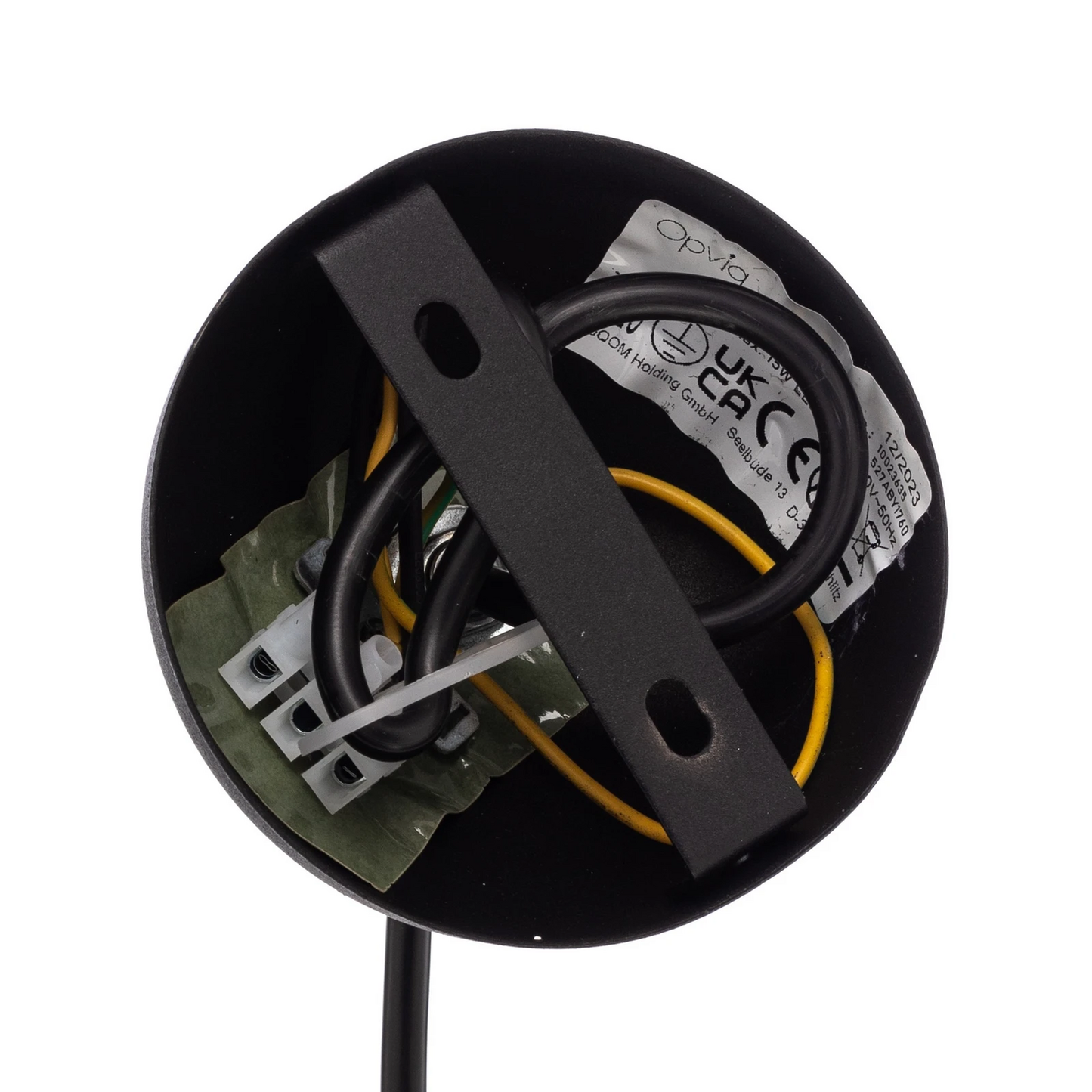 B-flokks Fellini Mr 756 hengilampi, 1 ljós, ø 38cm, svartur, loftlampi, E27