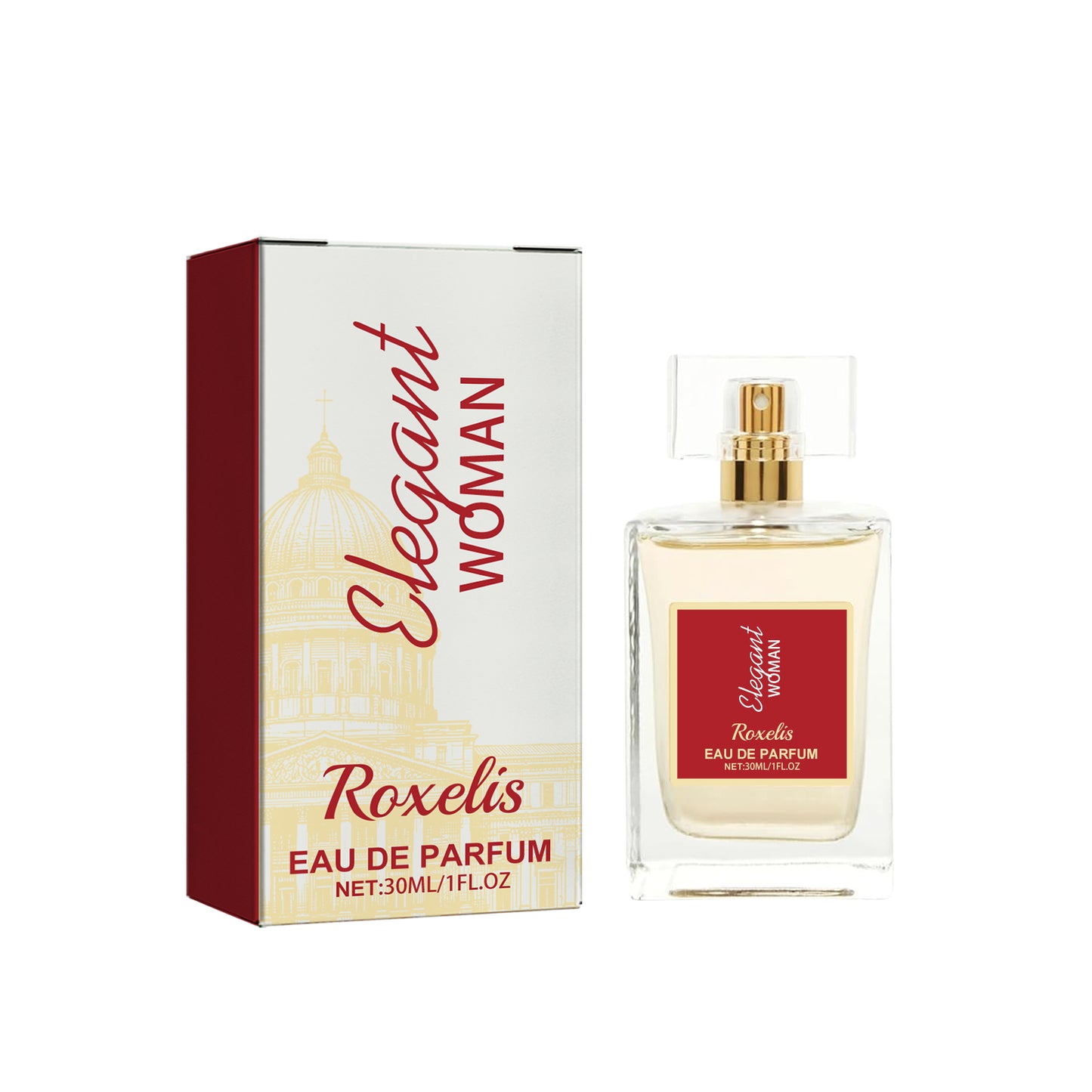Elegant Woman Eau De Parfum, Natural Fresh Niche Light Elegant Flower Fruit Fragrance Wrist Behind Ear Lasting Fragrance Dating Atmosphere Perfume