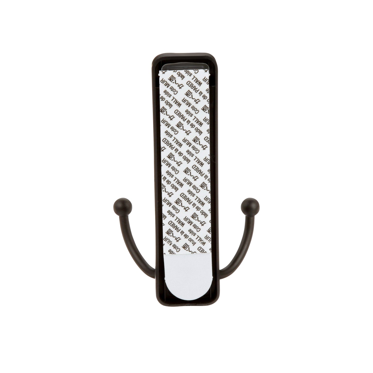 Großer Command™ Doppelhaken in gebürstetem Nickel, 17036, 1 Haken, 1 Strip | Packung (1 Stück)