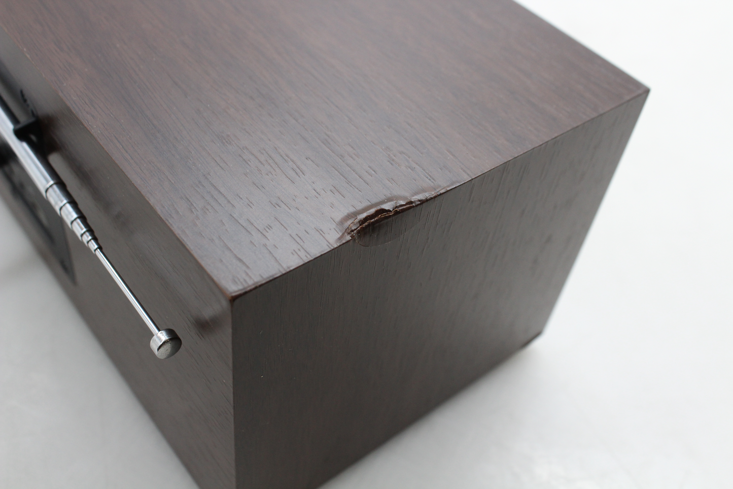 B-lager Auna silfur/svartur Star Mini netútvarp, valhnetuviður, DAB+ Sjá texta og myndir