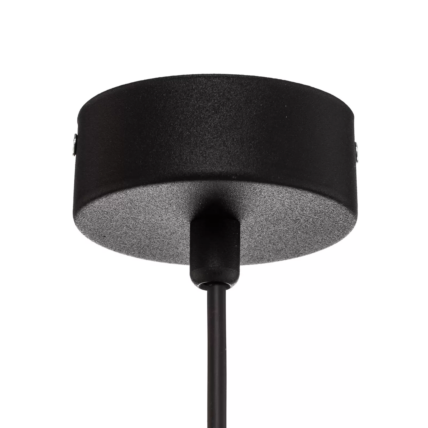 Hengilampi á lager Mille, svartur hengilampi með einni peru, hengilampi E27