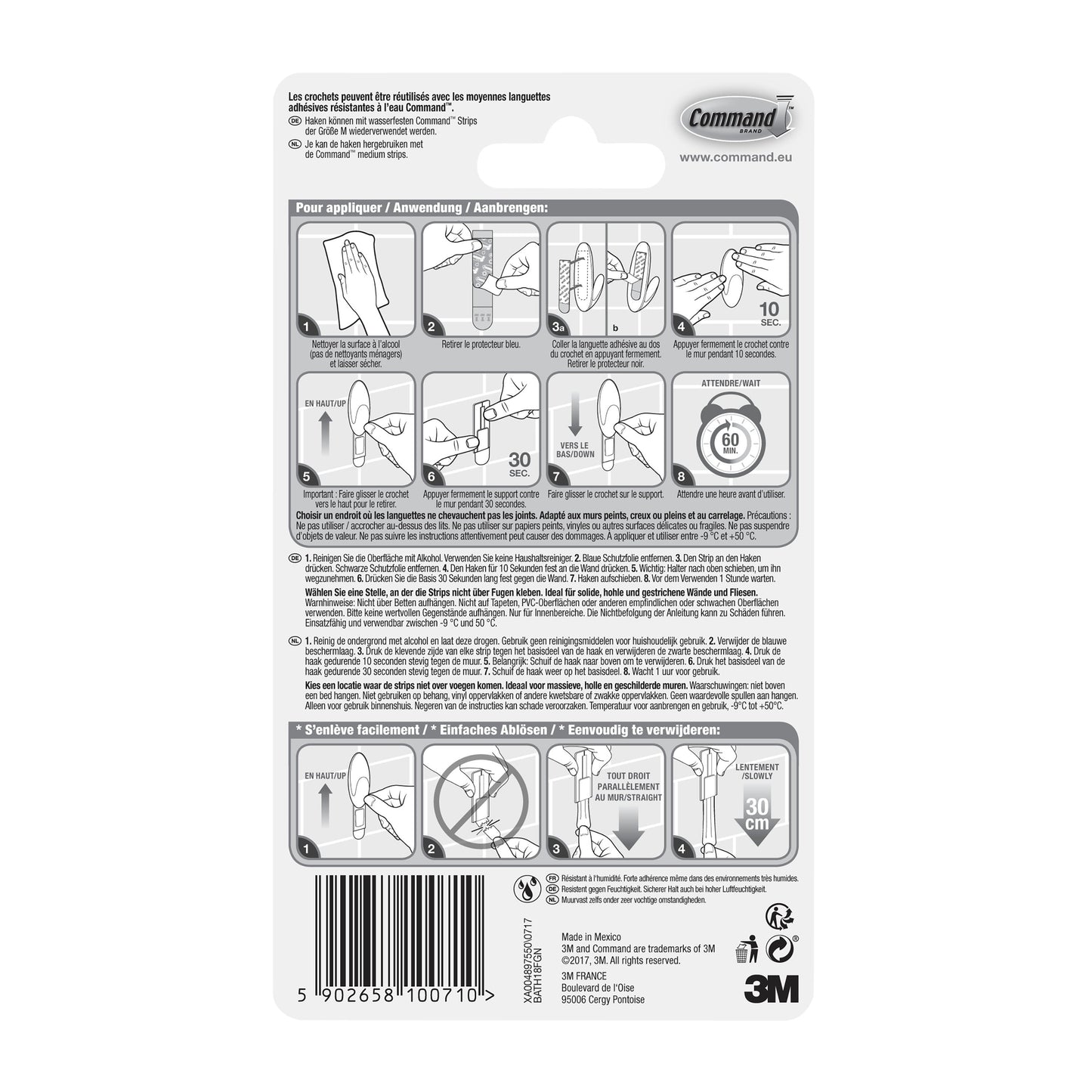 Command™ Bad Handtuchhaken