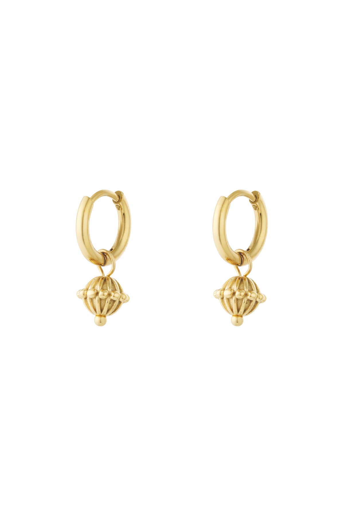 Ohrringe mit Globus-Charm