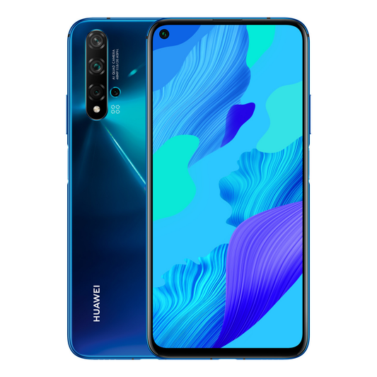 B-stock HUAWEI Nova 5T crush blue Dual Sim smartphone cell phone 128 GB 15.9 cm DEMO PRODUCT