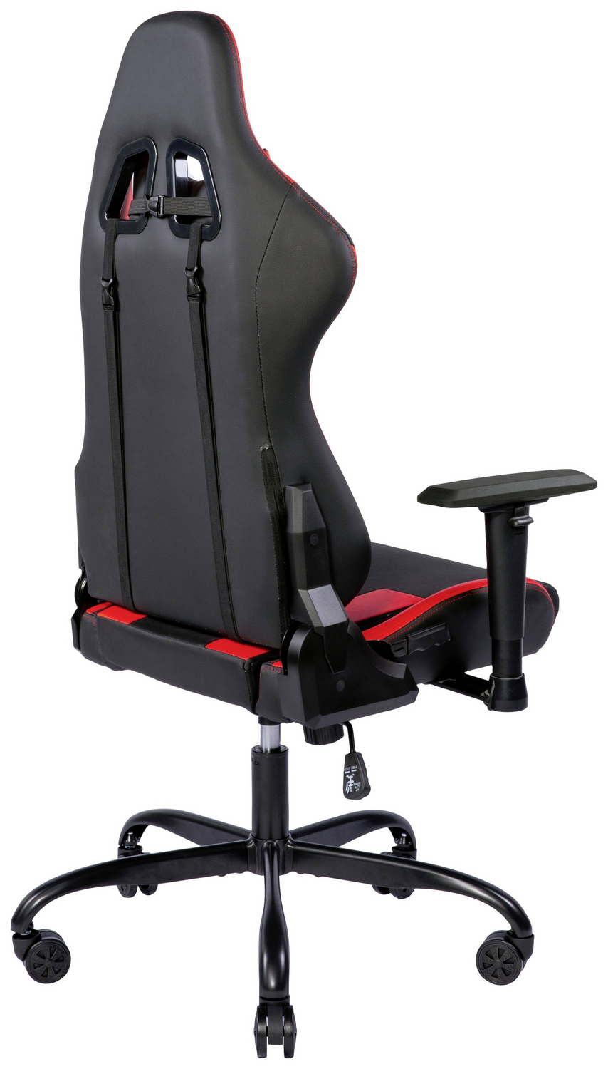B-lager Deltaco Gam 096 R Gaming Chair Svartur Rauður Húsgögn Skrifstofuhúsgögn Sjá texta
