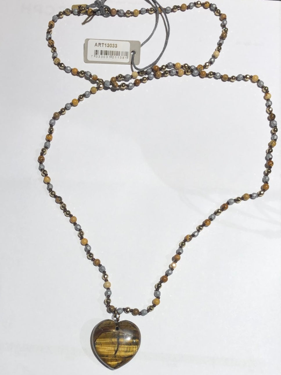 Halskette Anna cognac