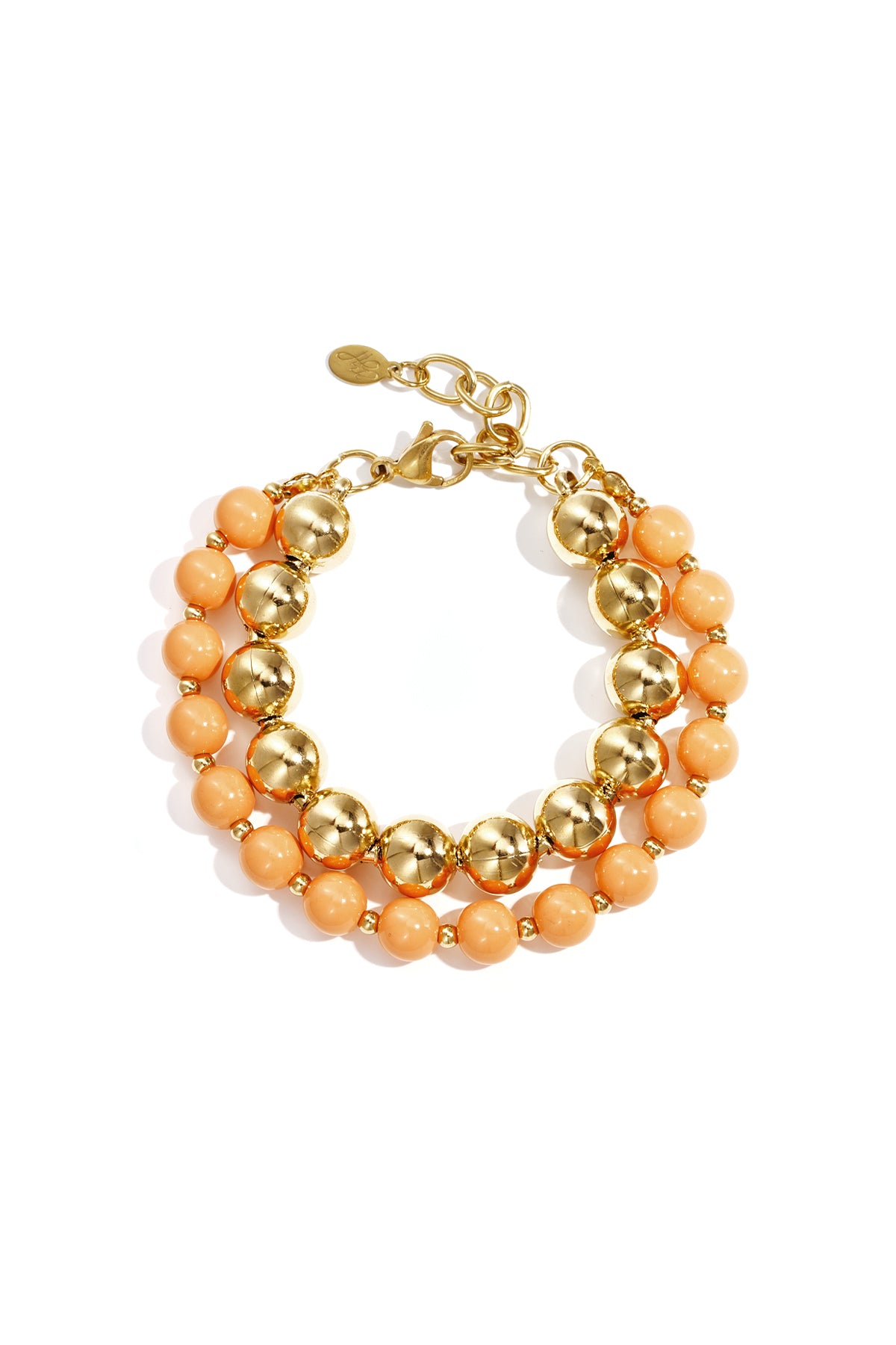 Gliederarmbänder aus Perlen