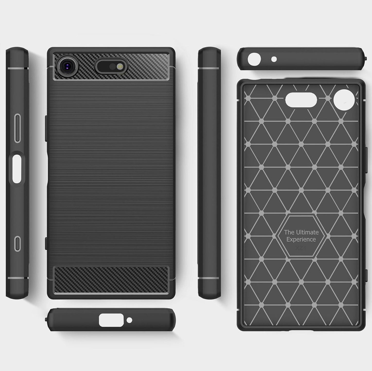 Sony Xperia XZ1 Compact símahulstur frá NALIA, sílikonhulstur, þunn vörn