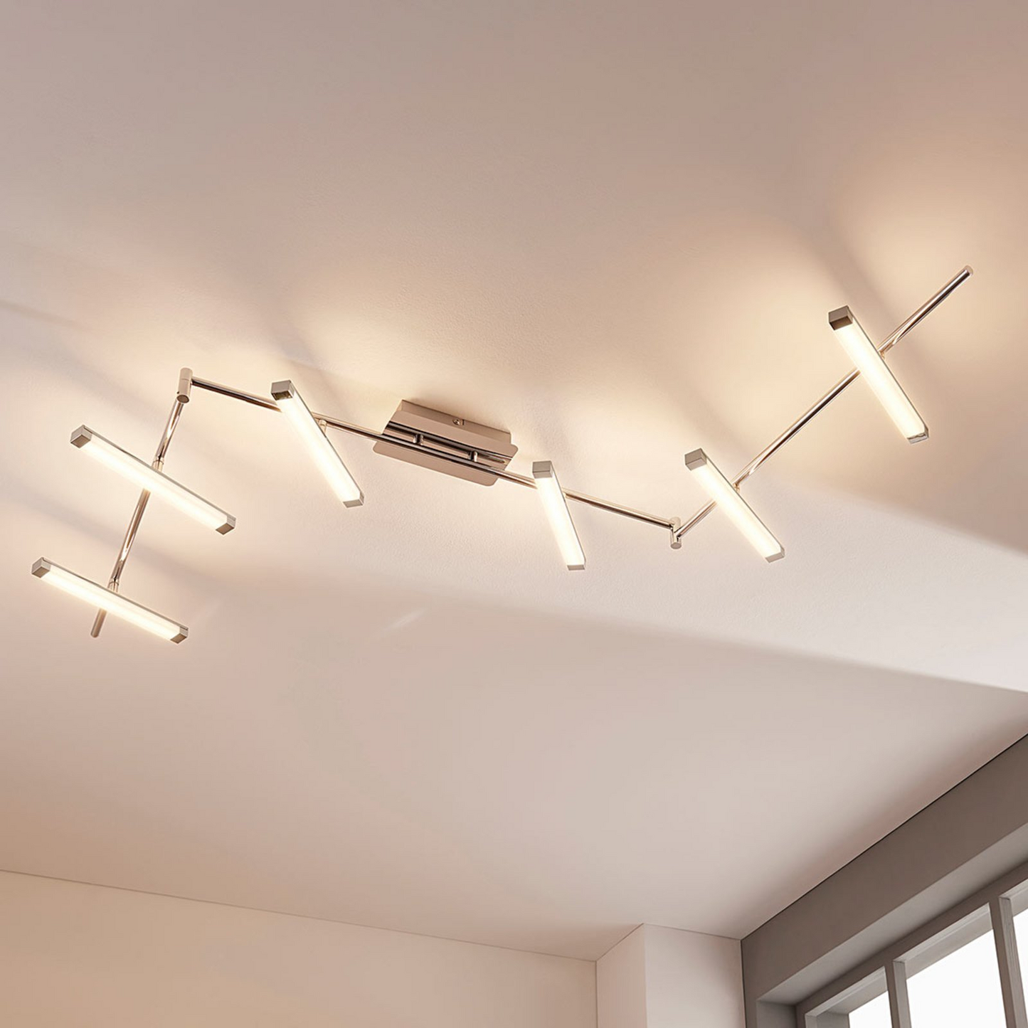 B-Ware Lindby 6 Flammige Led Deckenlampe Pilou Deckenlampe Deko Wohnzimmerleuchte Led