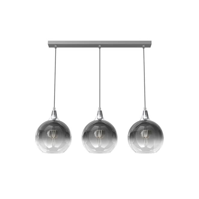 Hengiljós Monte loftlampi, þriggja pera ljósaperur, Sil407