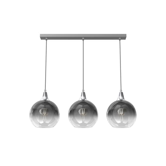 Hengiljós Monte loftlampi, þriggja pera ljósaperur, Sil407