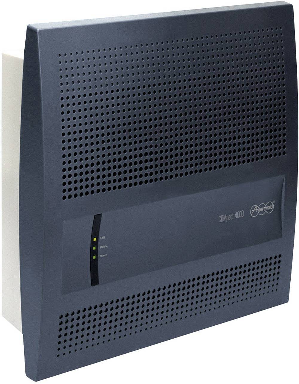 Símakerfi í Auerswald, VoIP Co Mpact 4000, í flokki. Fjöldi ISDN tengi. Sími ISDN.