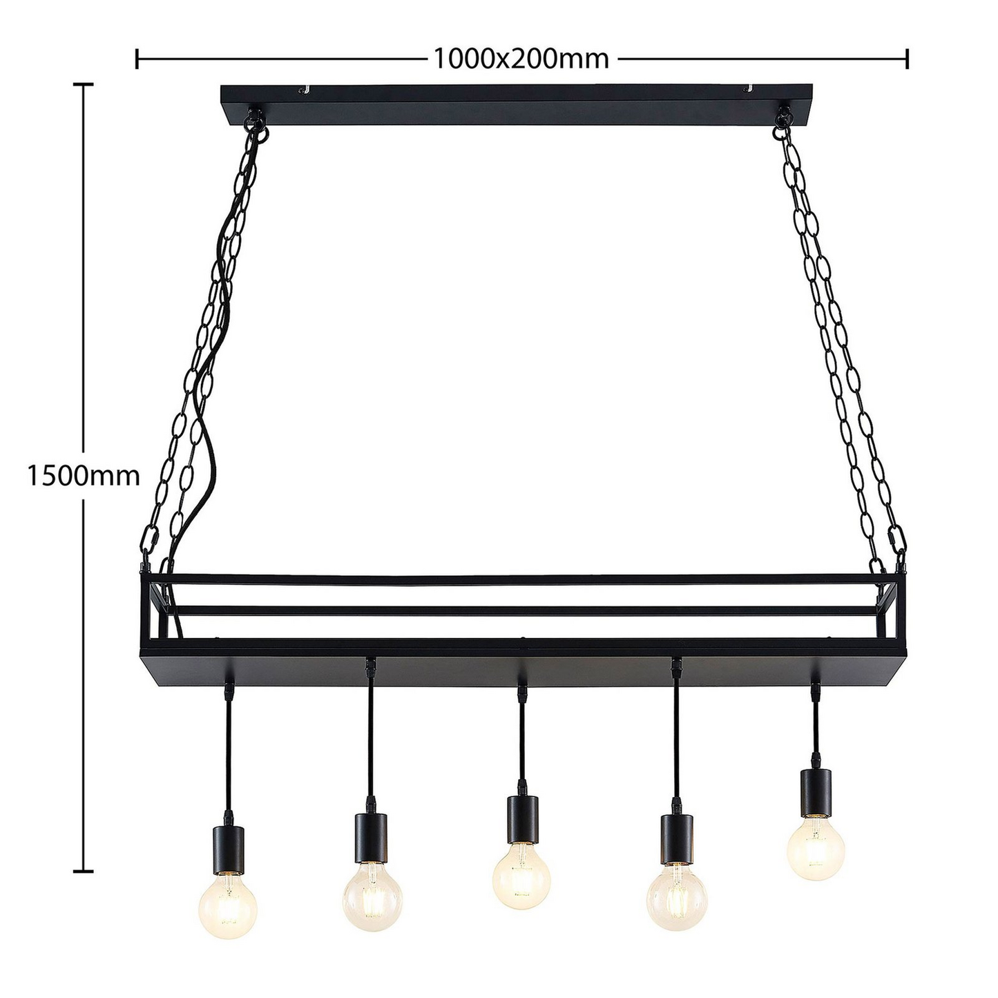 B-grade Lindby Kirista pendant light, ceiling lamp, hanging light, ceiling light, light 954