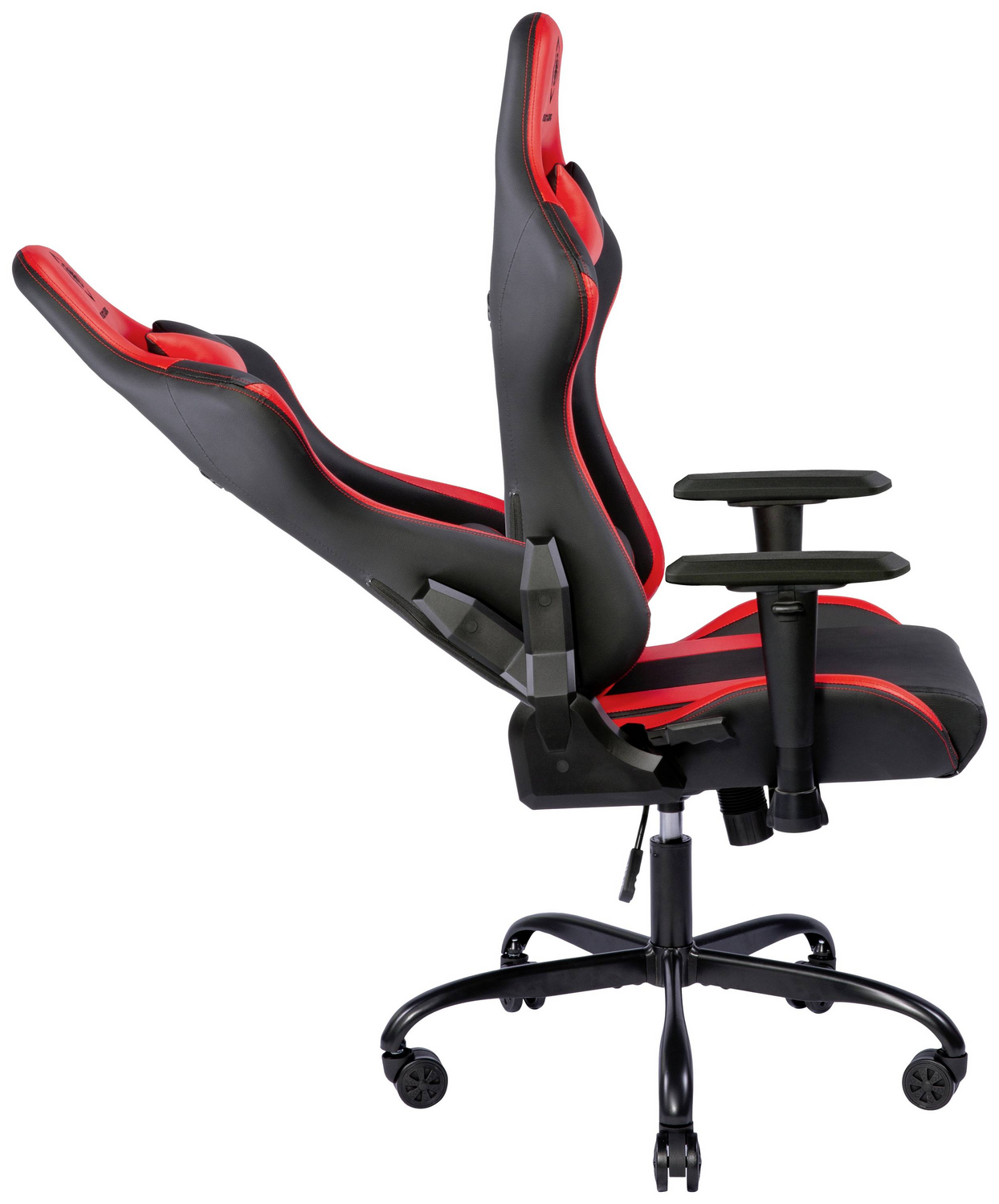 B-lager Deltaco Gam 096 R Gaming Chair Svartur Rauður Húsgögn Skrifstofuhúsgögn Sjá texta