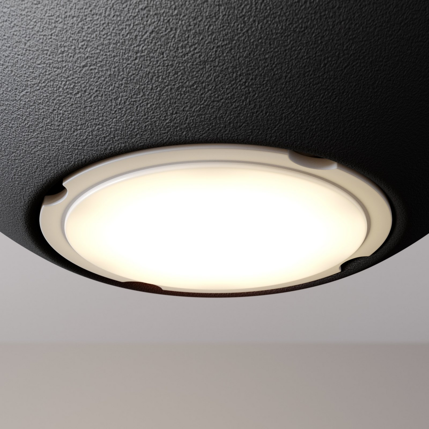 B-flokks Euluna hengiljós Miðnættis loftlampi 5 ljós Gu10 svart 391 