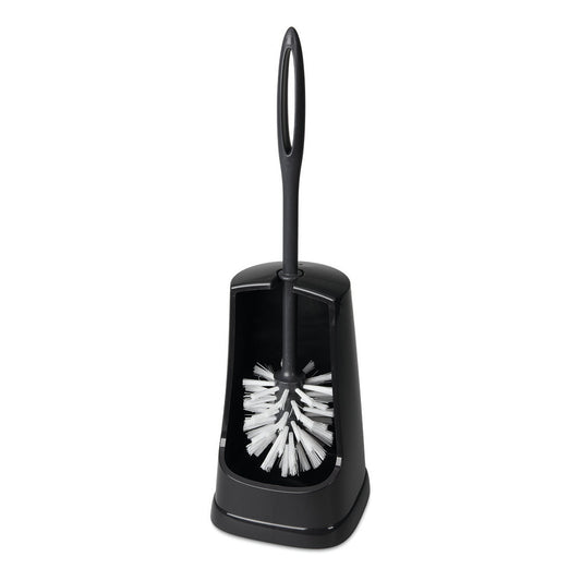 Nölle Profi Brush WC Garnitur mit Randreiniger, Regranulat, unmontiert | 1 Stück