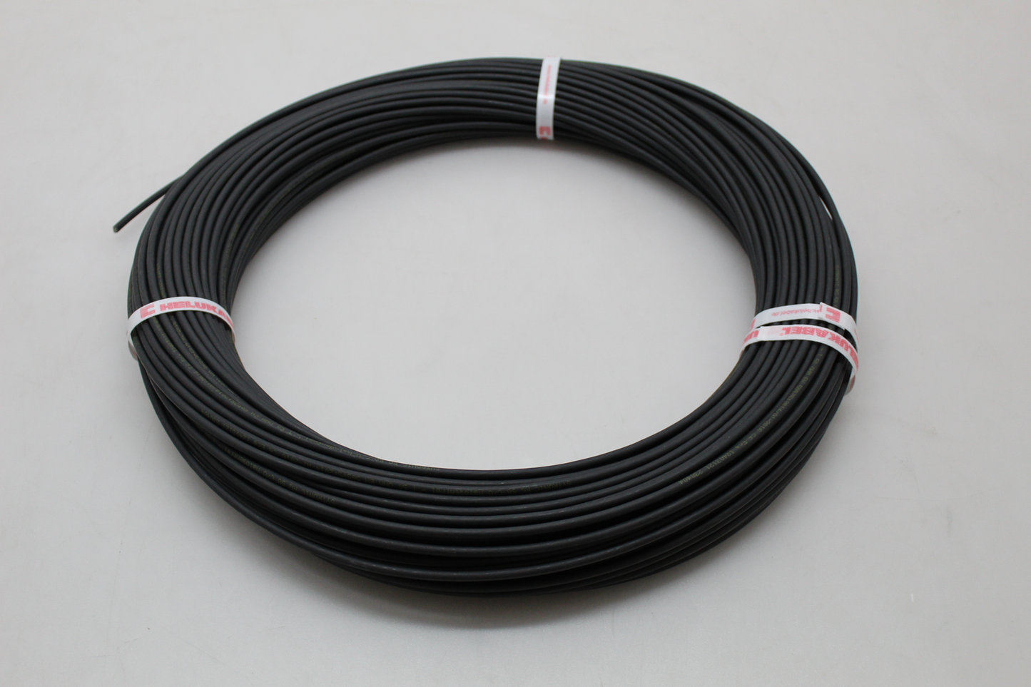 B-grade Helukabel 40191 coaxial cable, outer diameter: 5.40 mm, Rg58 C/U 50 ω, black