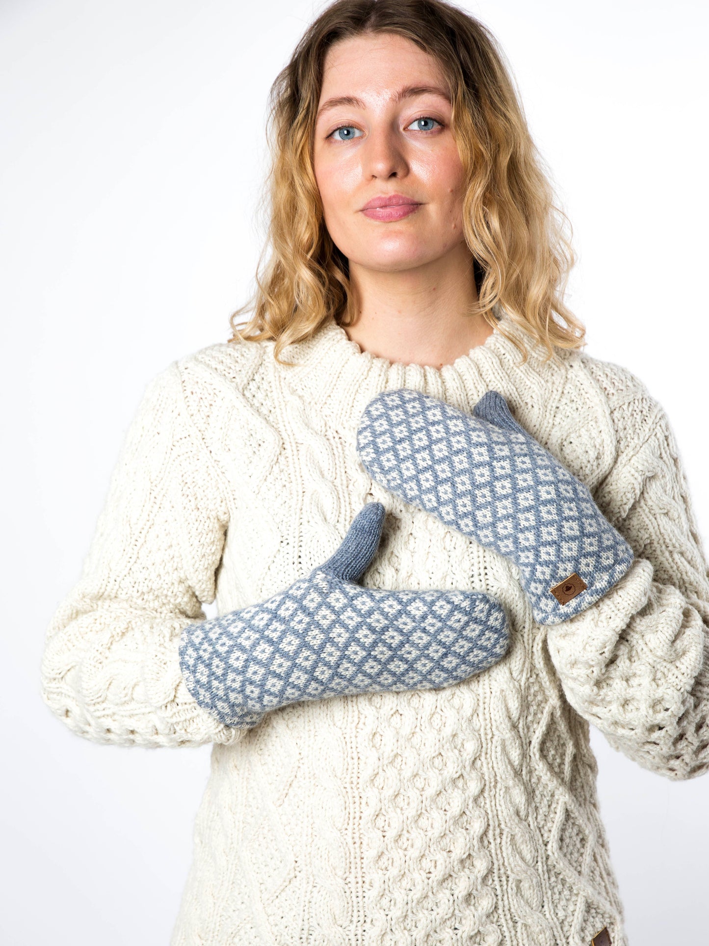 Strickfäustlinge Iris, in 3 Farben