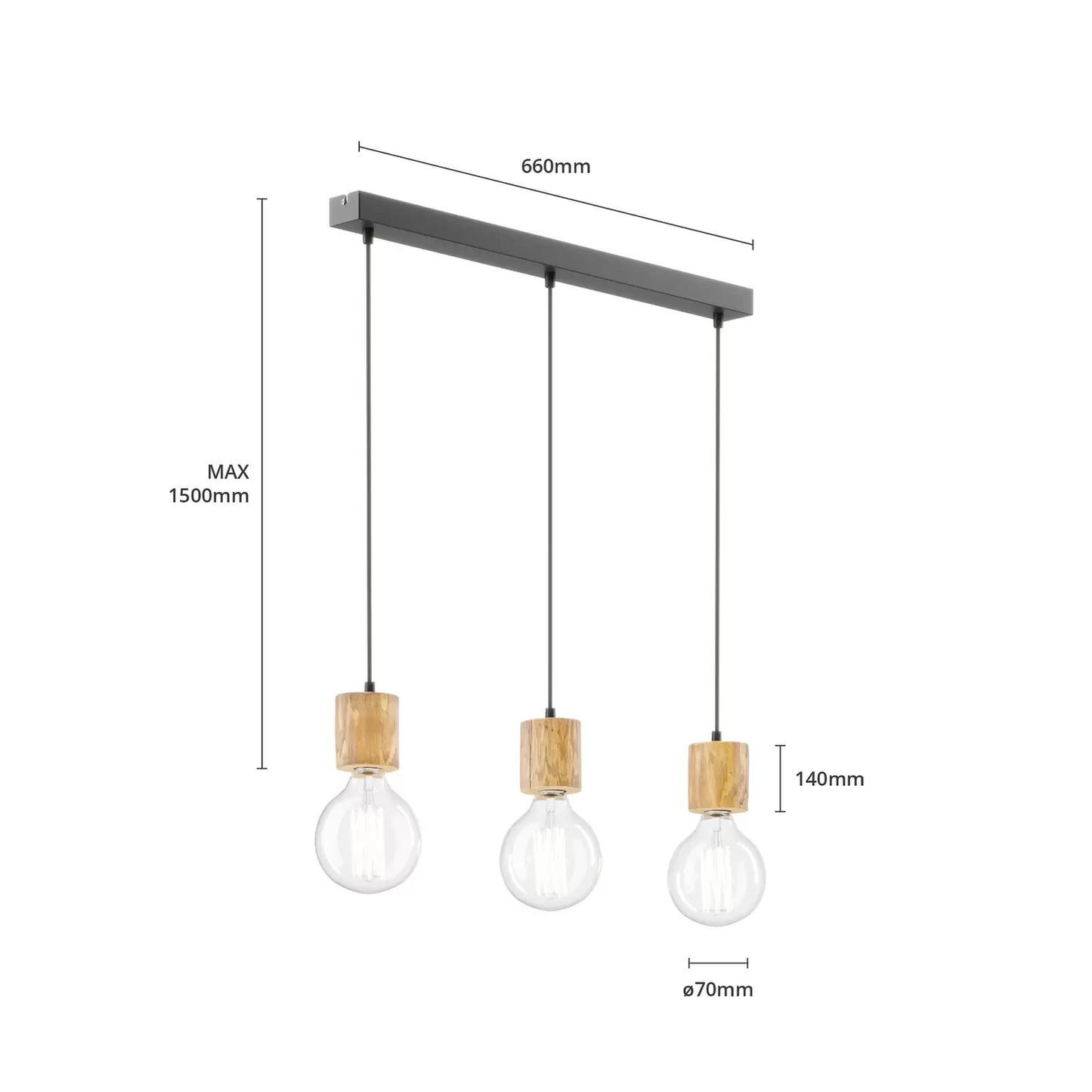 B-lager Envostar Terra hengilampi hengilampi lampi lampi hengilampi leuc348