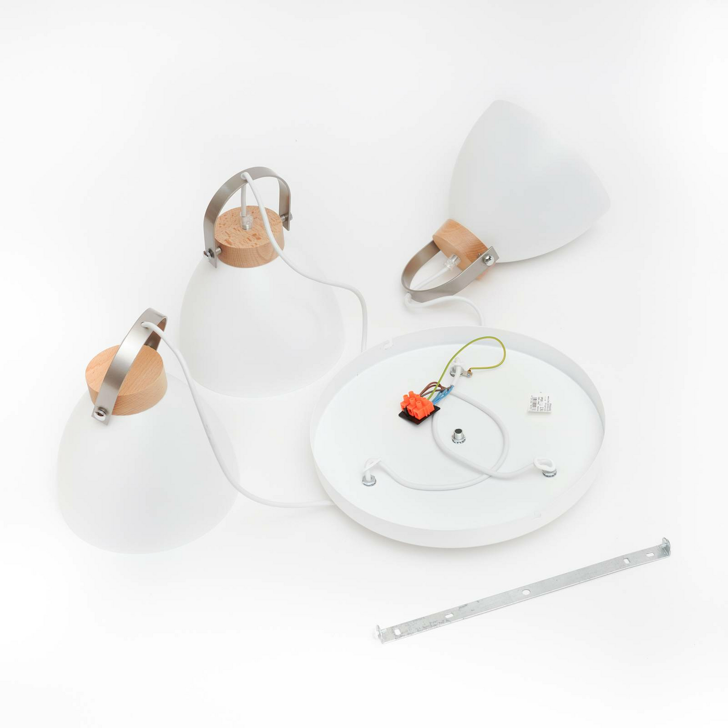 B-Ware Euluna Pendelleuchte Bergen Pendelleuchte Lampen Leuchten Dreiflammig E27 Rund