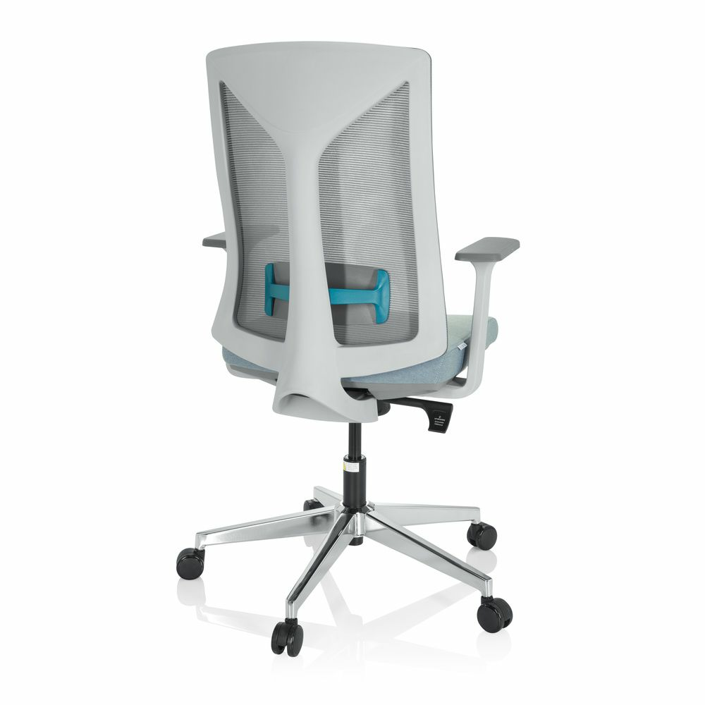 B-flokks Hjh skrifstofustóll Halifax efnisnetefni mintgrænt