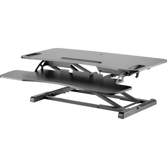 B-flokks Digitus Da 90380 1 Skrifborðsupphækkun fyrir sitjandi og standandi skrifborð, hæðarbil: 100 til 500 mm
