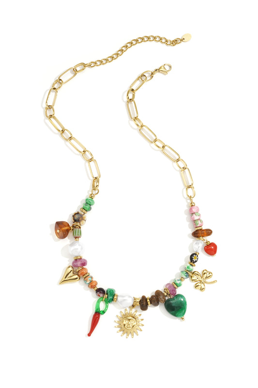 Perlenketten Herz Sonne Perlen Casual Täglich Ethnische Serie Damenschmuck