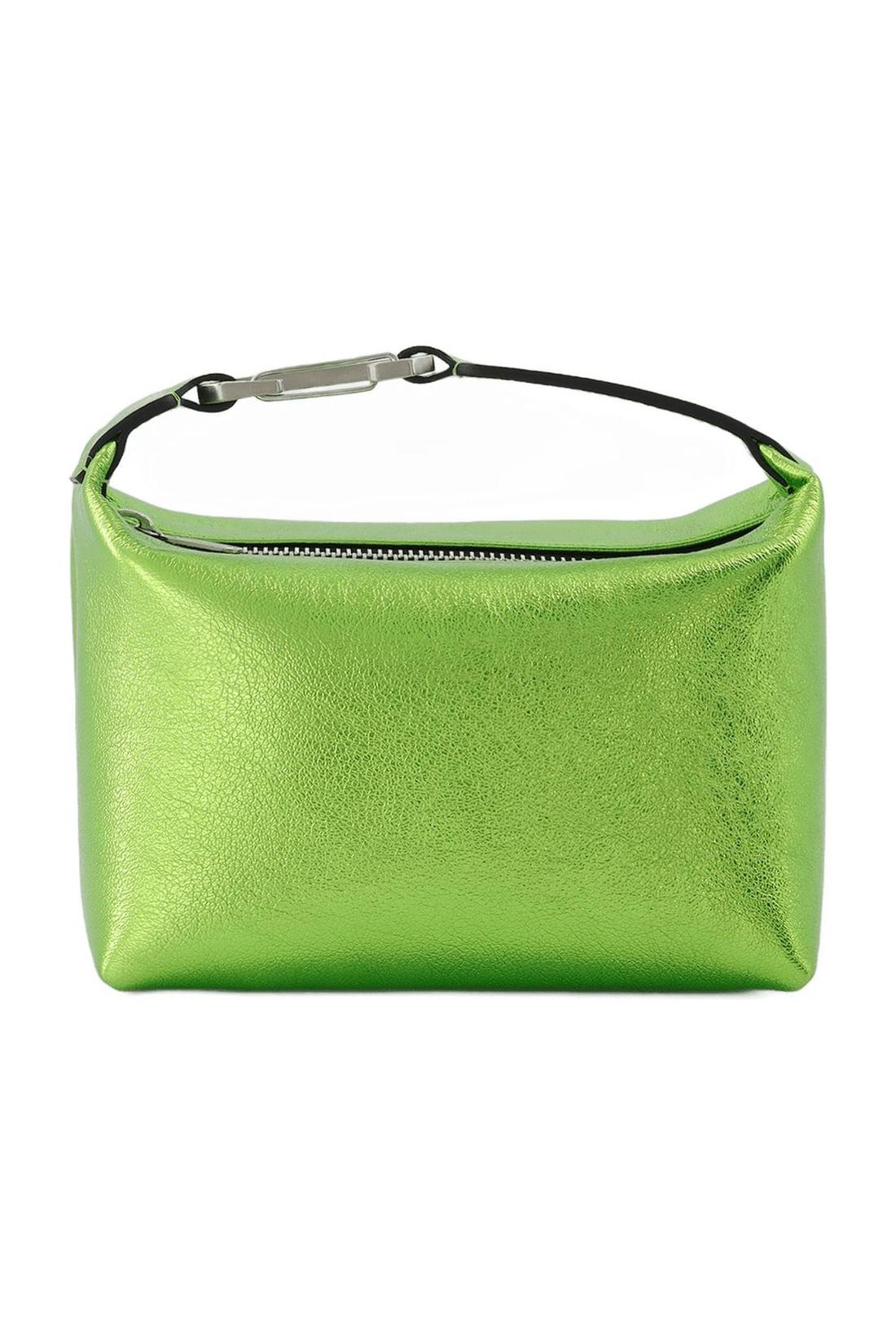 Tasche Moonbagbag aus Leder in grün