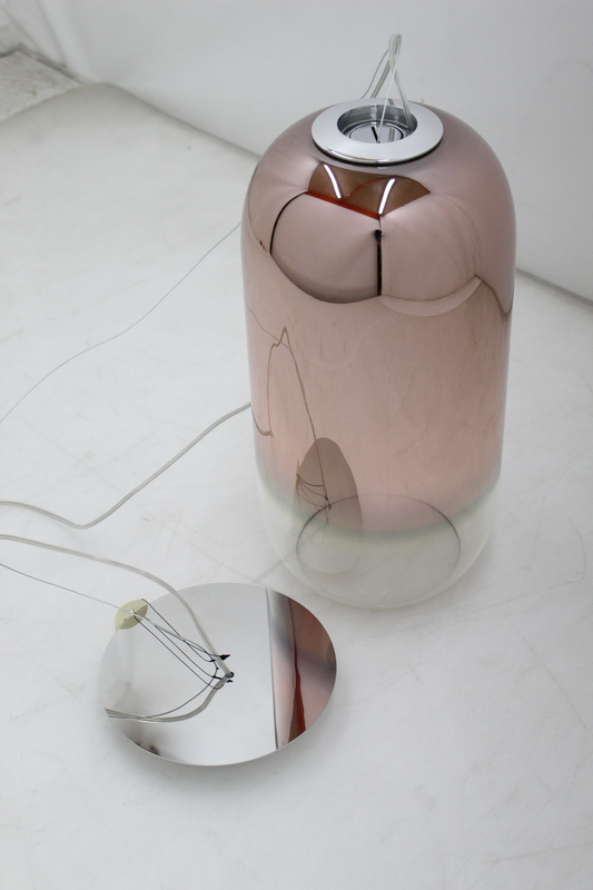 B-Ware Gople Glas Pendelleuchte Pendellampe Hängelampe Lampe Leuchte E27 Siehe Fotos