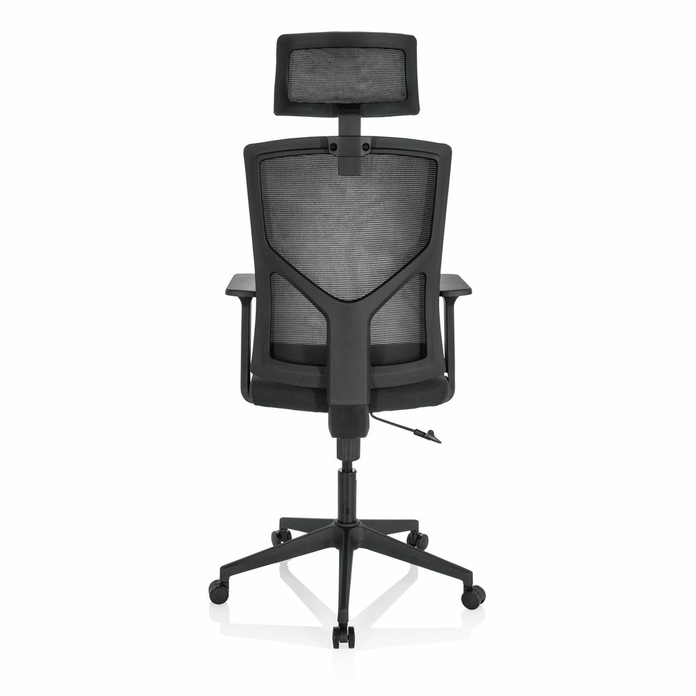 B-flokks Hjh skrifstofustóll Breton B svartur skrifborðsnet