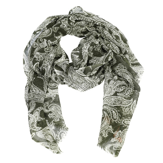 Wollschal Rylee oliv