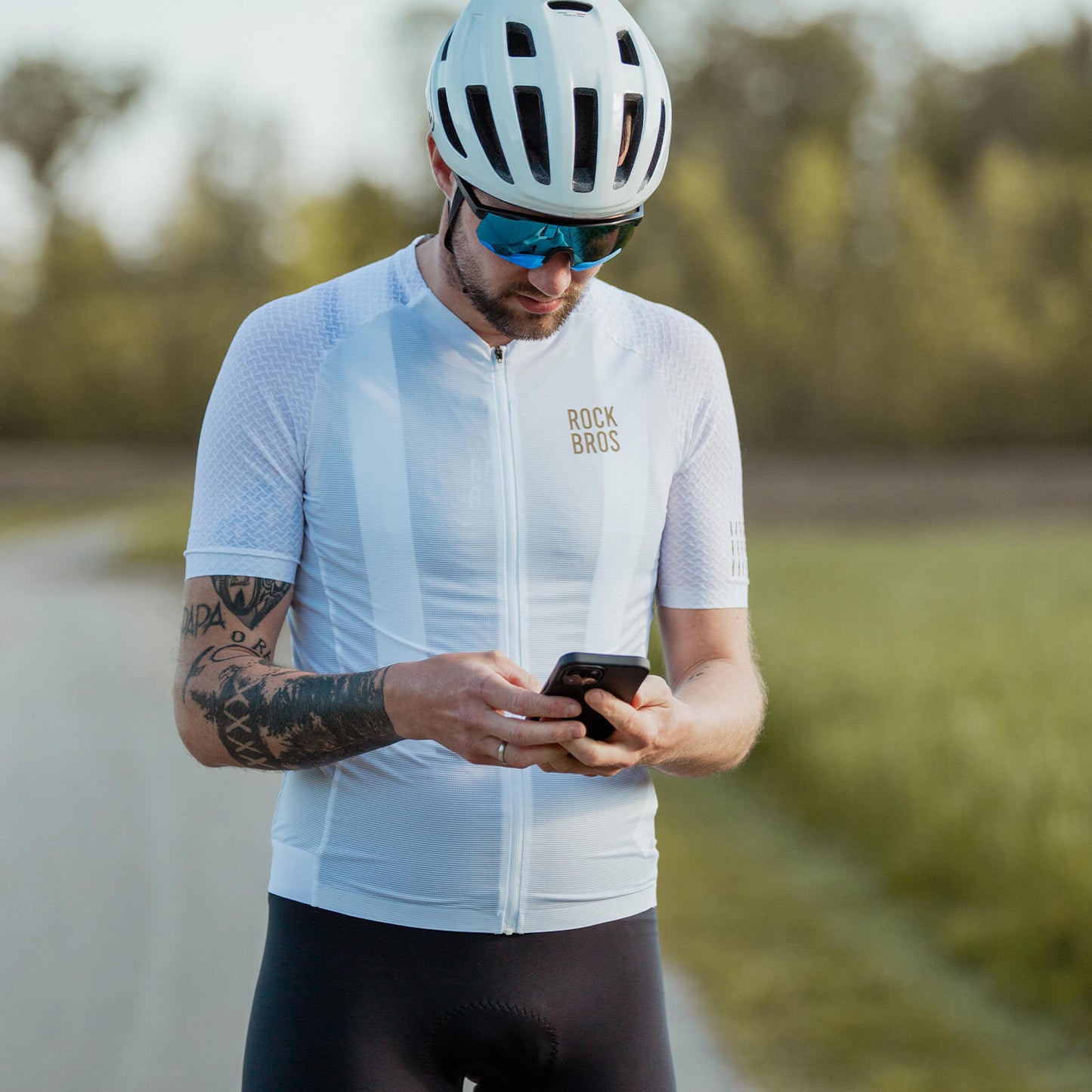 Herren Kurzarm Hochleistungs-Radtrikot Jersey für MTB & Rennrad