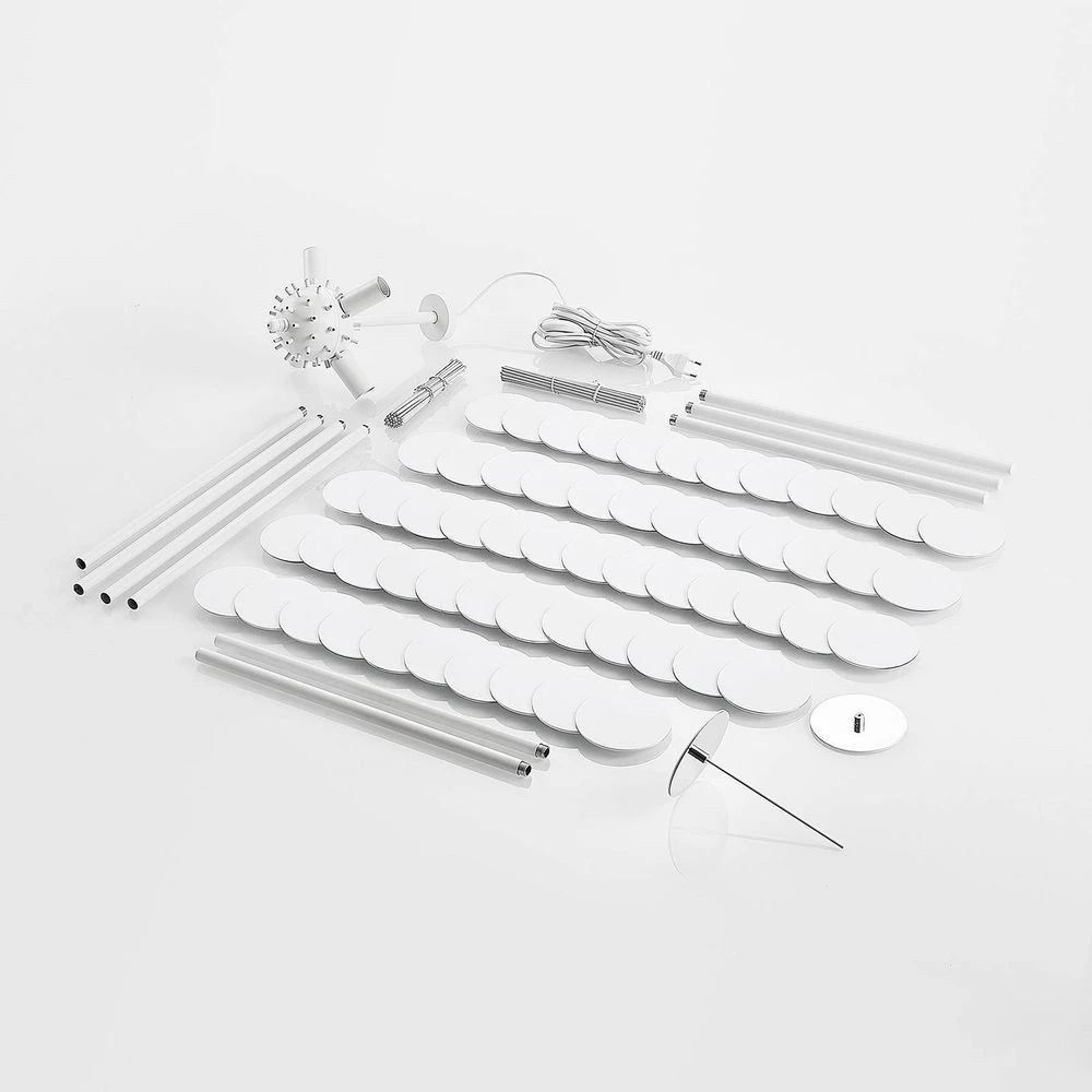 B-grade Lindby Dotani floor lamp, standing lamp, reading lamp, E14