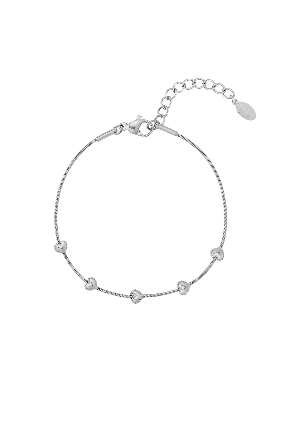 Herzreihenarmband