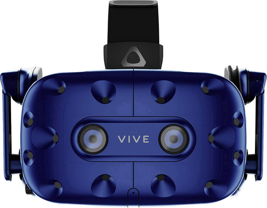 B-stock HTC Vive Pro Blue Virtual Reality Glasses including motion sensors. See text/photo.