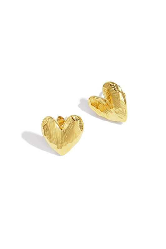 Ohrstecker Herz Simple Daily Simple Serie Damenschmuck