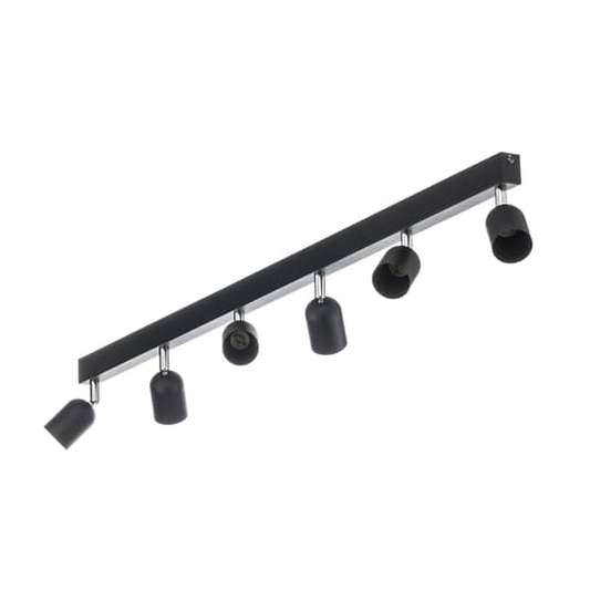 B-grade Euluna ceiling spotlight, top ceiling lamps, ceiling lights, ceiling light, oblong, black 