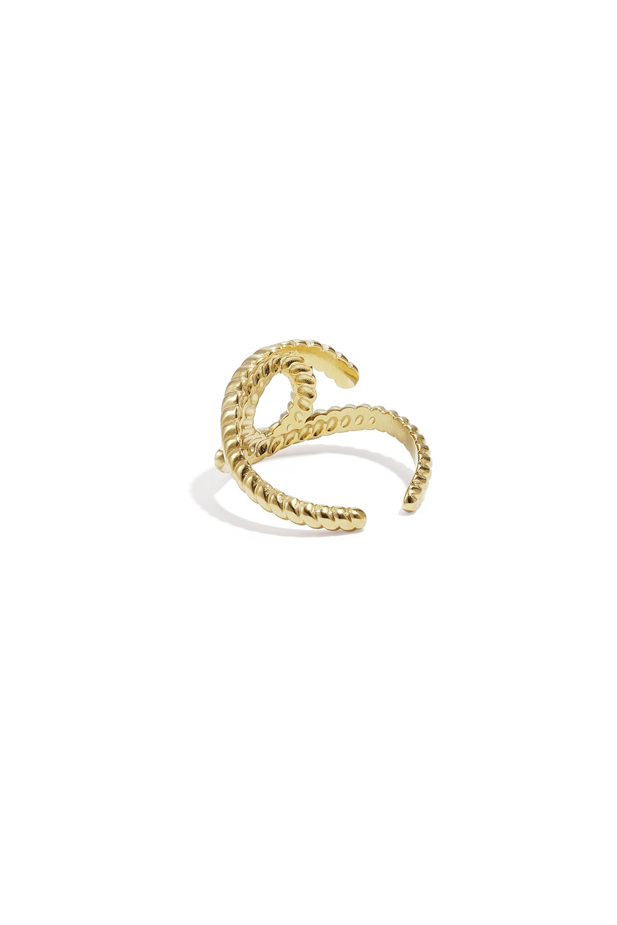 Statement-Ringe aus Edelstahl – Kollektion „Casual Daily Simple“ – Damenschmuck