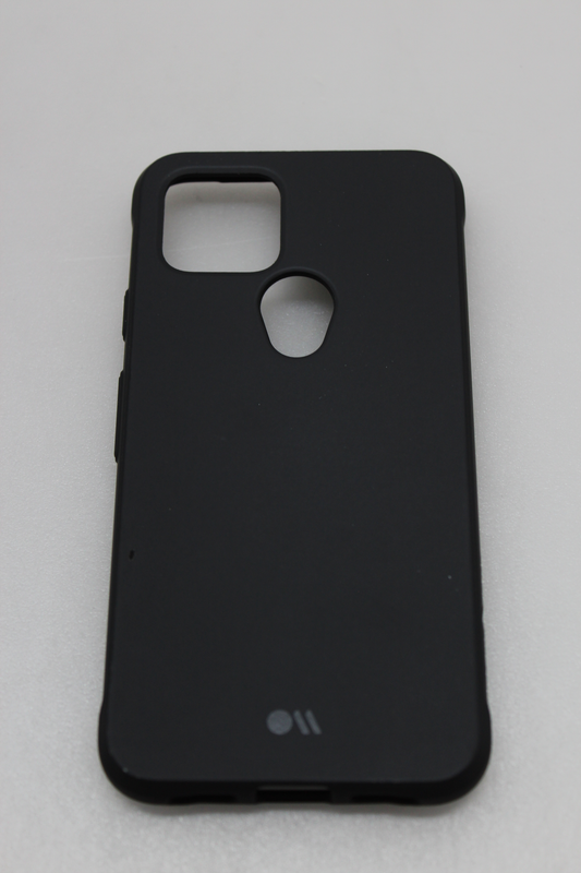 Hlífðarhulstur úr svörtu Mate Tough-efni fyrir Google Pixel 5, á lager