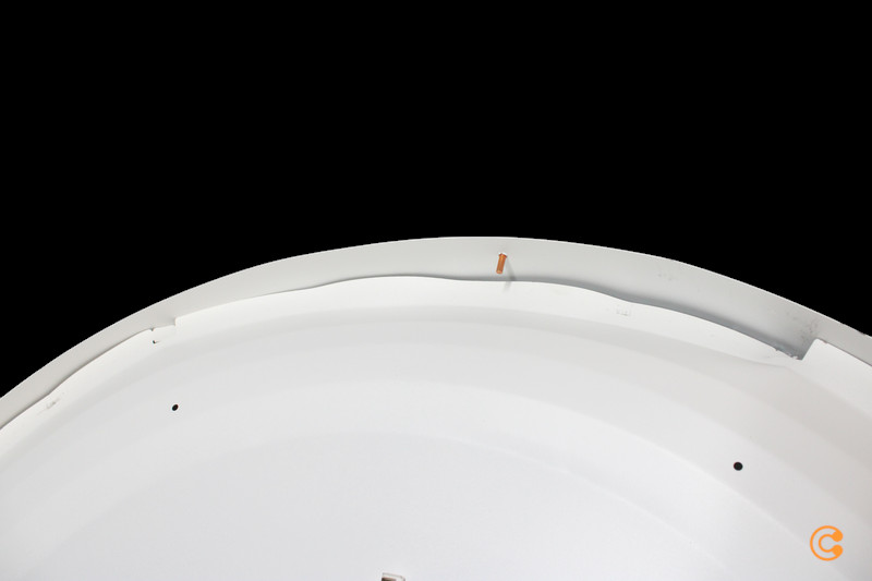 Loftljós í B-flokki, Cleo 800 Sensor, ø 78 cm. Hvítt loftljós. Sjá texta/mynd.