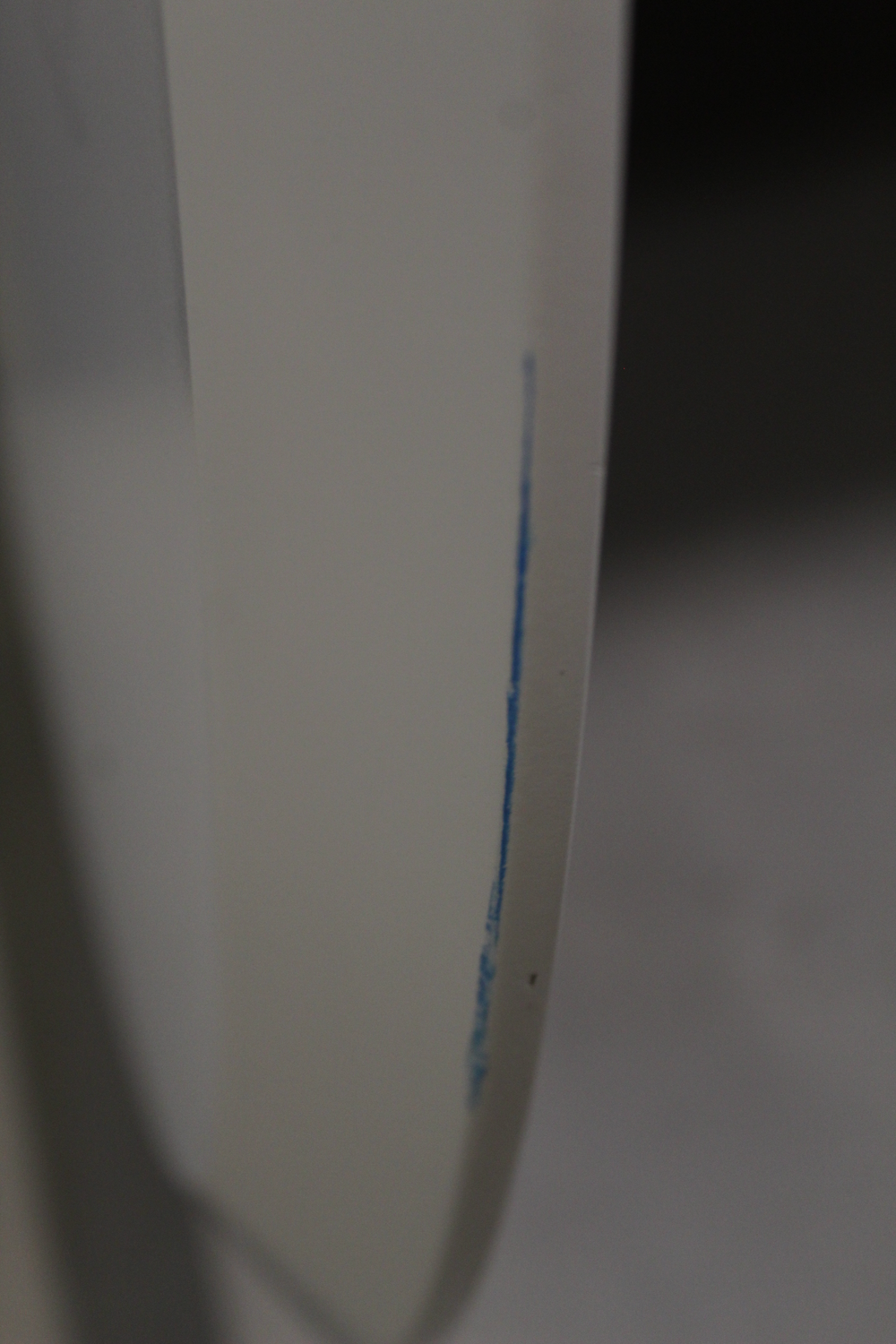 B-flokks Andersen Furniture DK10 útdraganlegt borðstofuborð/skrifstofuborð, sporöskjulaga, GALLAÐ