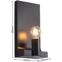 B-Ware Lindby Bordum Wandleuchte Einflammig Wandlampe Lampe Leuchte Spot Licht Spot654