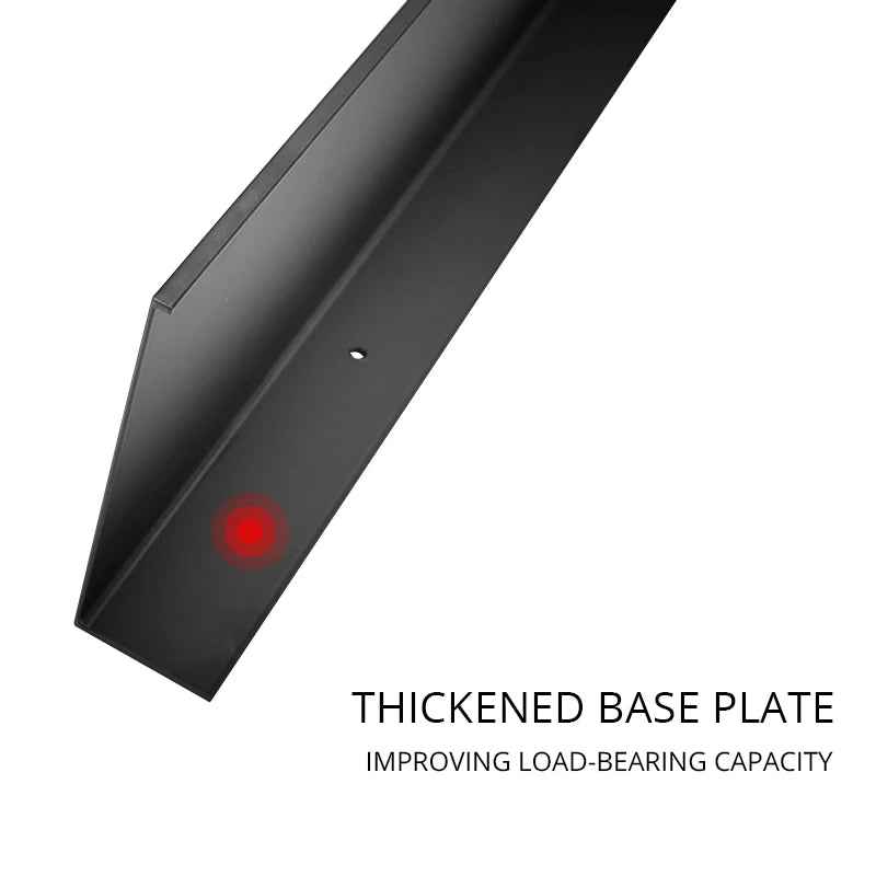 Matt Black Wall Shelf Bathroom Shelves