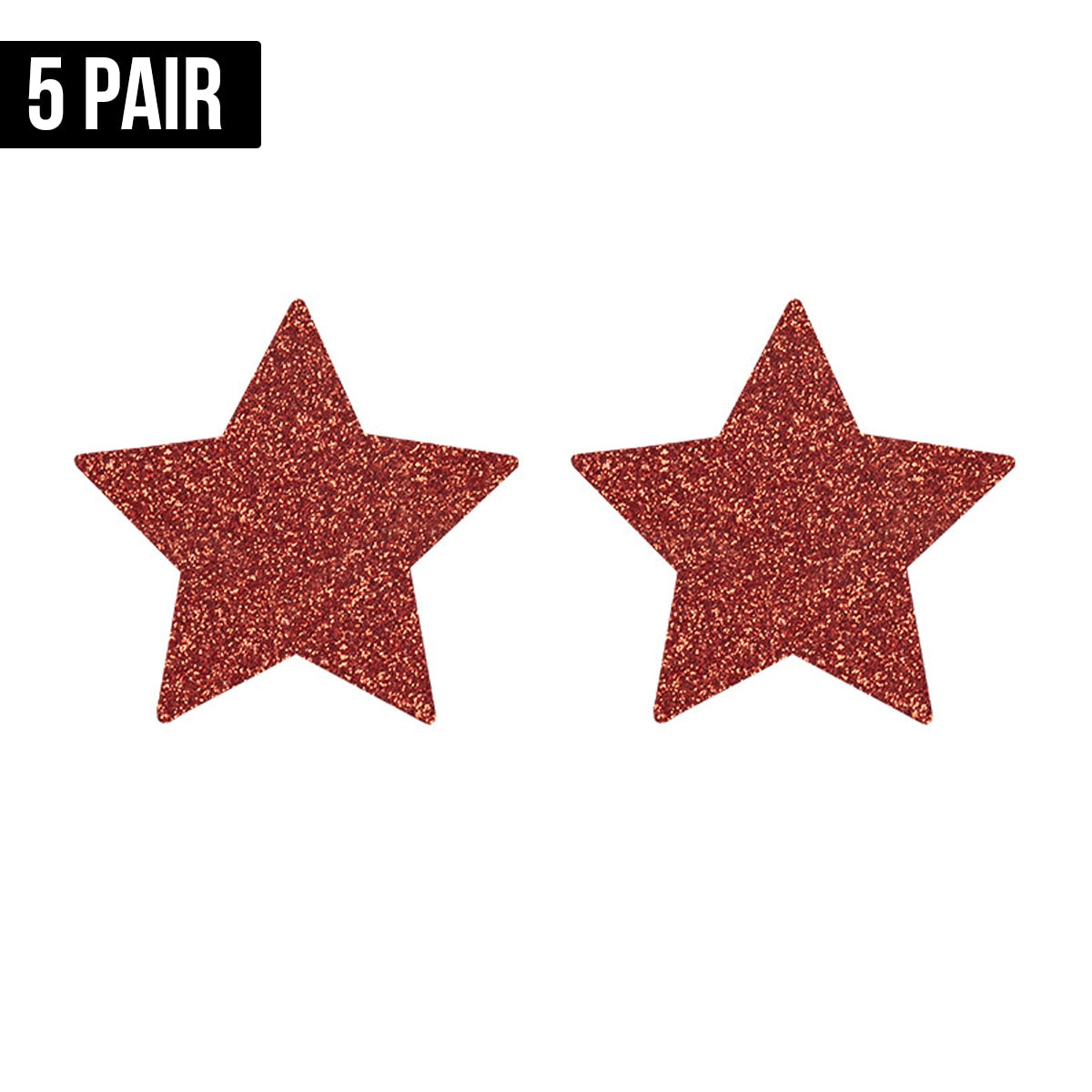 Disposable 5 Piece Nipple Sticker Set