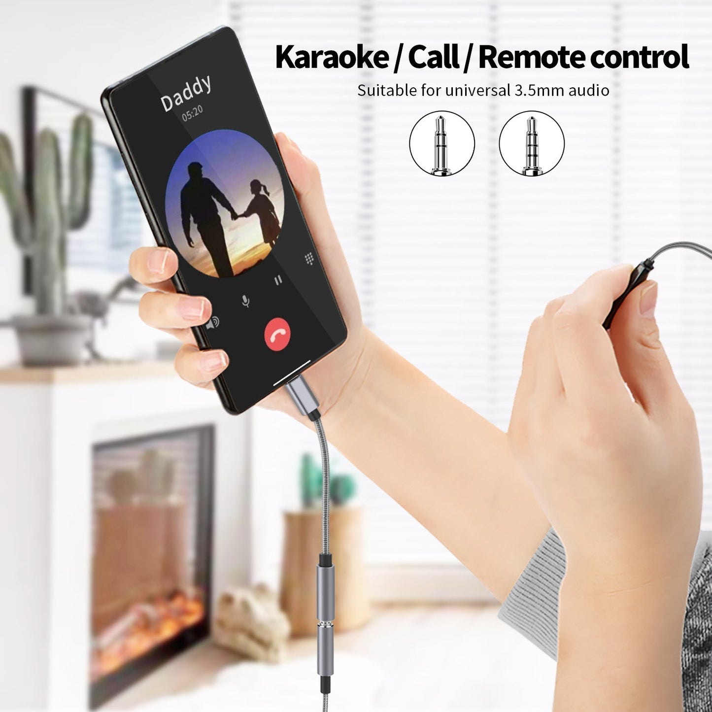 USB Typ C auf zu AUX 3,5mm Kopfhörer Klinke Adapter Handy Tablet PC Universal