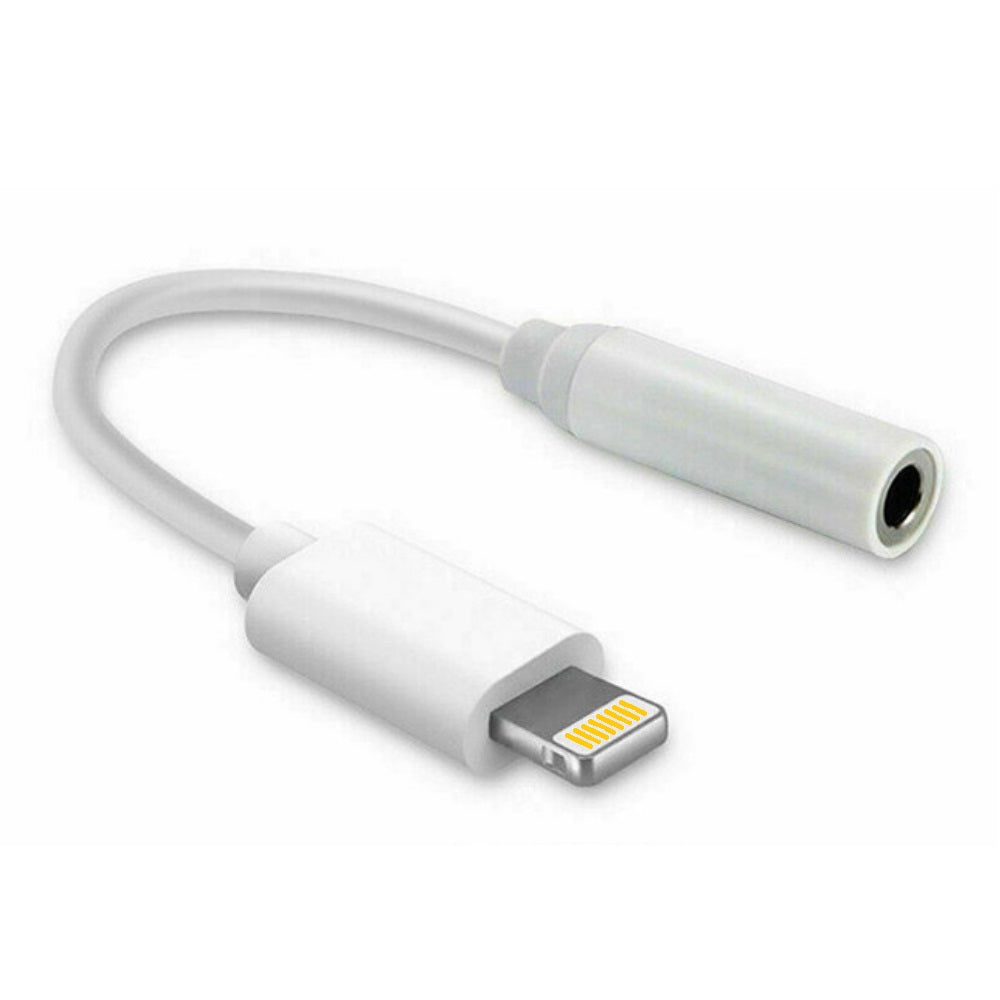 AUX 3,5mm auf 8-Pin iPhone Adapter auf Klinke Kabel Kopfhörer Audio