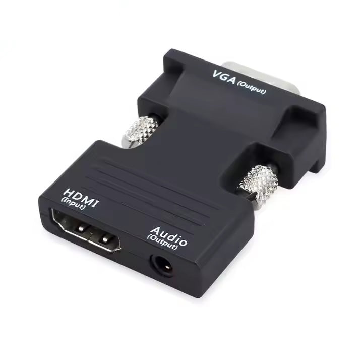 HDMI zu VGA Adapter HDTV Konverter Audio & Videokabel für PC Laptop 1080p @ 60Hz