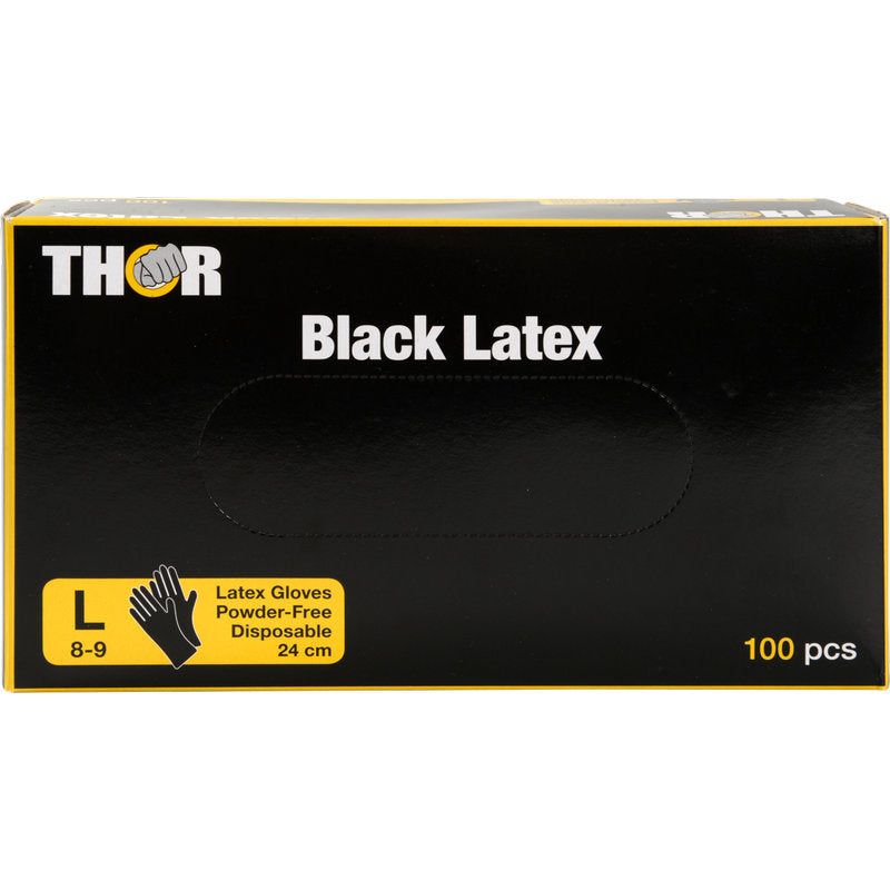 Thor Black Latex, Puderfrei